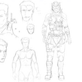 The mercenary Steel - Demonbound Sketchbook-06-07
